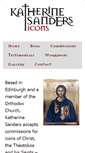 Mobile Screenshot of katherinesandersicons.com